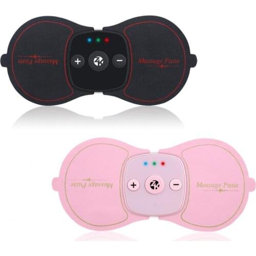 Electric Neck Shoulder Massager Pulse Cervical Massager Mini Neck Relief Stress Release Massager Patch Physiotherapy Instrument