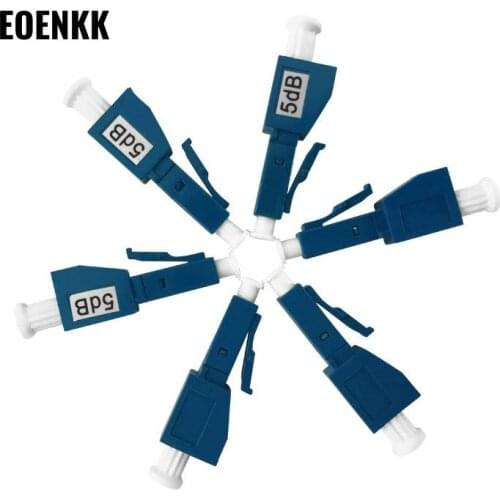 10 Pcs LC Optical Fiber Attenuator High Quality Female To Male Plug Type Attenuator 1-25db Customizable