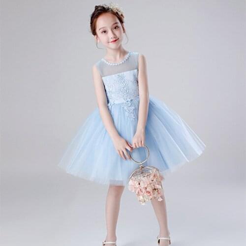 Girls' Princess Dress 2021 Summer New Childrens Day Performance Dress Childrens Dress Tennis Dress