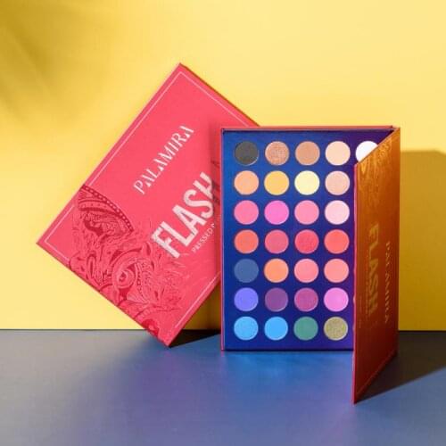 35 Colors Matte Pearlescent Eye Shadow Waterproof Eyeshadow Long Lasting Easy To Color Eye Shadow Make Up Cosmetic TSLM1