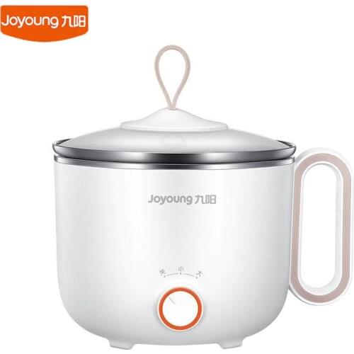 Joyoung Electric Skillet 220V Household Cooking Pot 3 Gears Convenient Cooker Desktop Mini Hot Pot Steaming Pan Coated