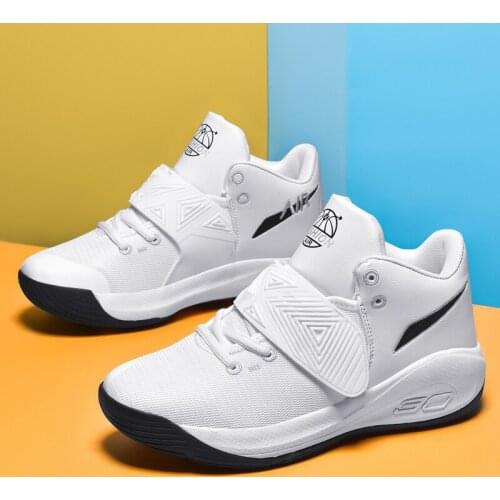 Mens Basketball Sneakers Breathable Cushioning Non-Slip Shockproof Wearable Sports Shoes Gym Training Athletic Basketball Shoes