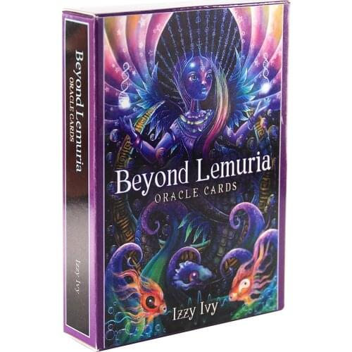 Board Game Beyond Lemuria Oracle Tarot Card Deck Games Family Party Playing Entertainment Oracle Tarot Cards