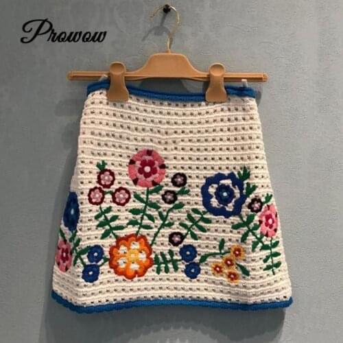 NINE ELDER BROTHER NINE Women's Knitted Skirts