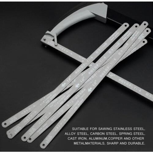 New 300mm 12-inch Mini Hacksaw Blade Stainless Steel Hand Saw Blade Frame