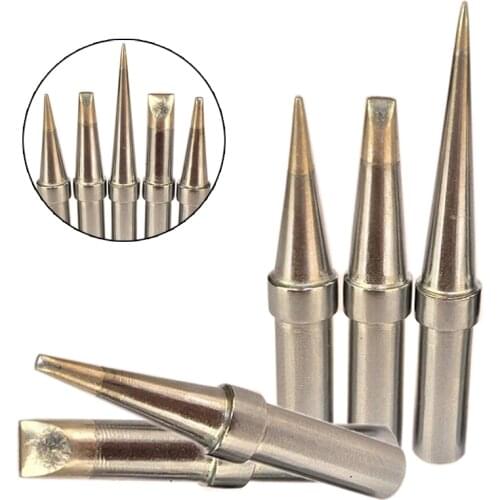 5pcs New Soldering Tips ETA ETB ETD ETS ETT Soldering Iron Tips For Weller WESD51 WESD50 WCC100