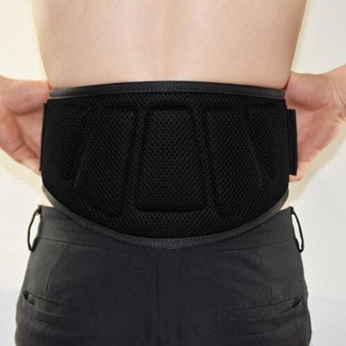 Newly Lumbar Waist Support Belt Adjustable Comfortable Back Braces for Sport Training Workout