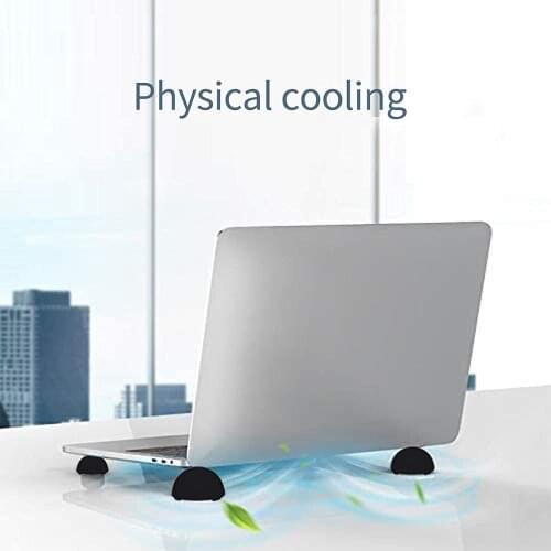 Portable Laptop Notebook Tablet Keyboard Risers Stand Holder for Cafes Offices Home School Study Room Silicone Stand for ipad