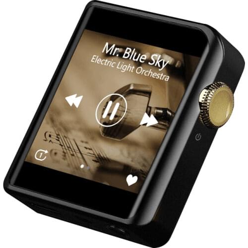 Newest Shanling M0 limited edition Hi-Res Bluetooth Touch Screen Portable Music mp3 player, Two choices: Black gold or Red gold
