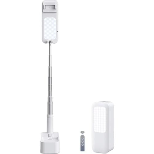 Selfie Stick Fill Light All-In-One Live Box Selfie Stick 7 Light Effect 130CM Stretch Length for YouTuber Video Creator