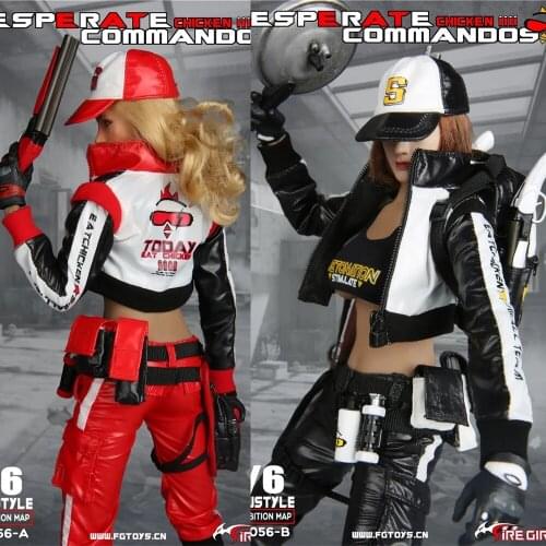 1/6 Military Figure Extremis Commando Series clothes Set FG056 Toys For 12 inch Action Figure Accessories W/Weapon Box