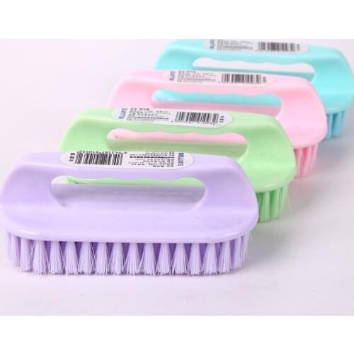 1pc Multi-functional Candy Color Cleaning Brush Shoes Brush Kitchen Cleaning Brushes