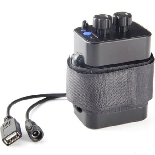 2000mAh(max) DC 8.4 V XP7 Waterproof 6*18650 battery Charging Box for Powerbank Battery 5V 2A USB DIY Lithium Battery Charge Box