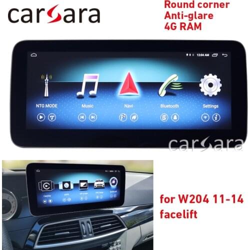 4G RAM Android display for C Class W204 2008-2014 W205 GLC 10.25" touch screen GPS Navigation stereo radio multimedia player
