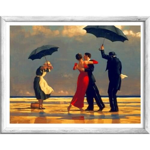 5D Diamond Painting Full Diamond DIY Rain Dance Living Room Dining Room Bedroom Decorative Painting