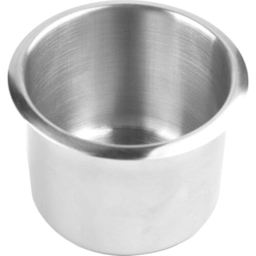 6.8*5.5CM Small Stainless Steel Cup Drinking Holder for Marine Boat Car Truck Camper Stainless Steel Poker Table Cup Holder