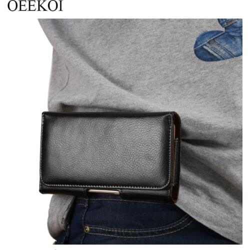 OEEKOI Genuine Leather Belt Clip Pouch Cover Case for Huawei Y9s/Enjoy 10 Plus/Y9 Prime 2019/P Smart Z/Enjoy 9 Plus/Y9 2019