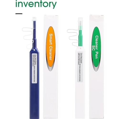 LC/SC/FC/ST One Touch Cleaning Tool 1.25mm and 2.5mm Cleaning Pen 800 Cleaning Fiber Optic Cleaner