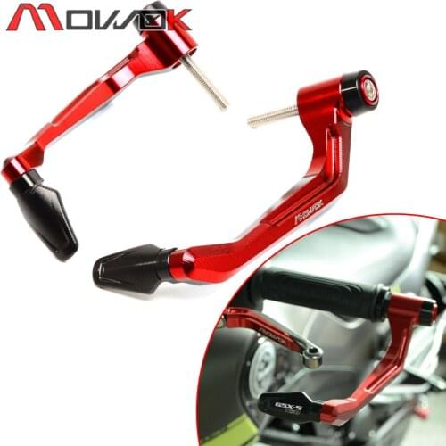 For SUZUKI GSX-S750 gsxs750 GSXS750 Handlebar Brake Clutch Levers Guard Protector & Hand Grips Bar End Cap