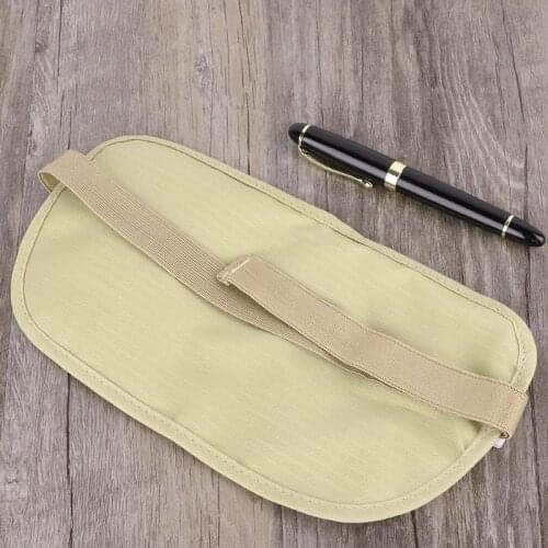 Travel Pouch Hidden Wallet Passport Money Waist Belt Bag Slim Secret Security New