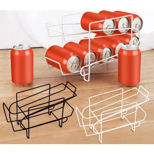 Beverage Soda Coke Beer Can Storage Holder Rack Refrigerator Kitchen Organizer for Kitchen Dining Tools Accessories equipment