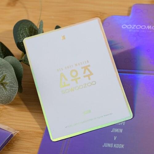 KPOP Bangtan Boys New Muster SOWOOZOO Mini Photocard Lomo Card Same Style Limited Ticket High Quality Special Photo Card Poster
