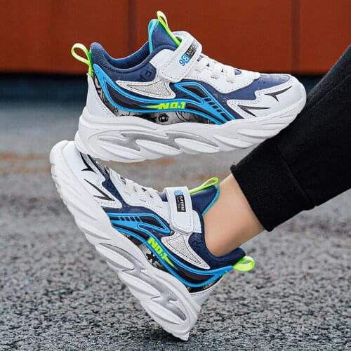 Boys Shoes 2021 New Big Kids Casual Shoes Waterproof Pu Leather Soft Sole Autumn baby boy Shoes Childrens Sports Shoes Sneakers