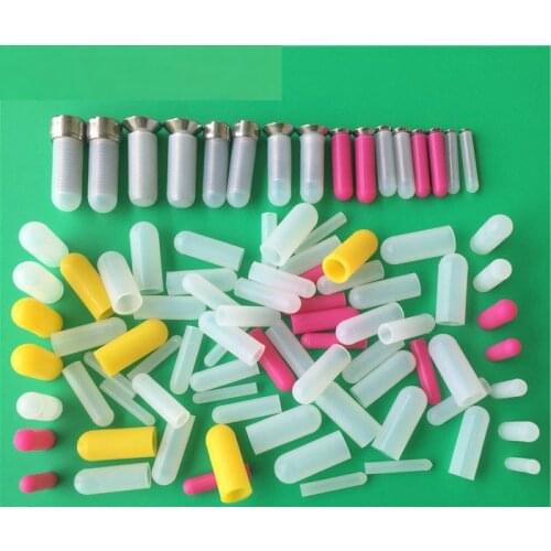 M2/M3/M4/M5/M6/M8/M10 high temperature-resistant End cap silicone thread cover silicone rubber steel pole tube pipe protecting