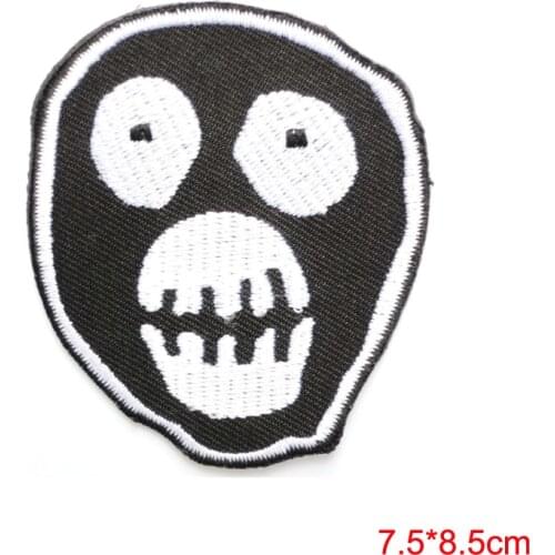Mighty Boosh Mask Embroidered Iron On Sew On Shirt Bag Applique Badge Patch