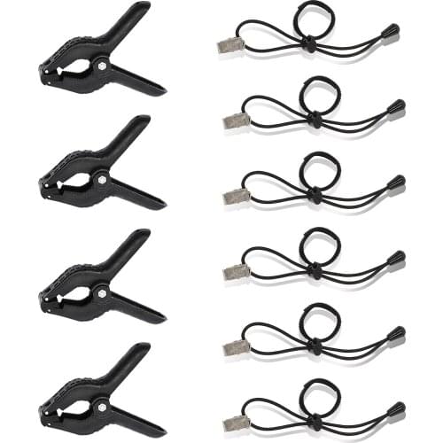 Mehofon Photography Spring Clips Side Clamps Stand Holder Clip Accessories Mount Support System Muslin Green Screen Photo Studio