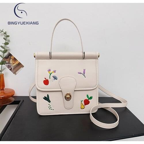 Fashion Flower Pattern Design Ladies Shoulder Bag Multifunctional Womens Handbag New Casual Women Messenger Bags Bolso Mujer