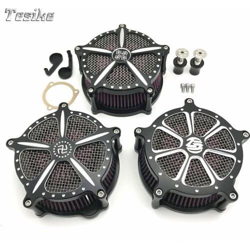 Motorcycle Air Filters Cleaner Filter CNC Crafts For Harley Iron XL883N XL883 XL1200 X48 X72 Dyna