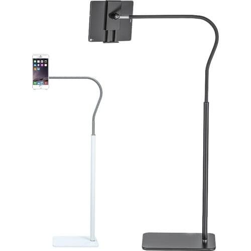 Flexible Mount Holder with weighted Base Floor Stands Tripod Monopod doe Tablets iPad Mobile Phones Support for Video Bloggers