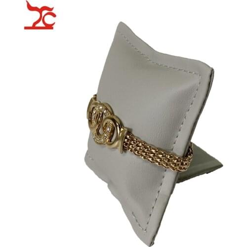 PU Watch Jewelry Display Holder Christmas Gift Rack Bracelet Storage Stand Necklace Chain Jewelry Organizer Pillow Cushion Stand