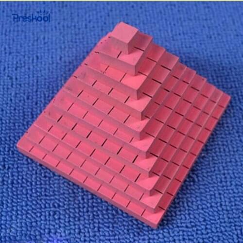 Preskool Baby Toy For Children Montessori Teaching Aids Square Number B Standard Edition Early Childhood Education Toy
