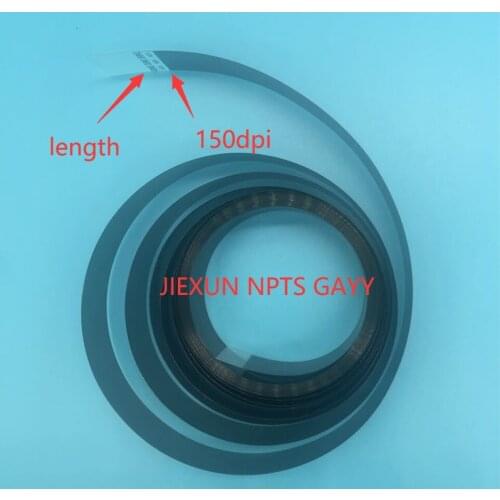 2PCS 150dpi 20mm encoder raster strip for Gongzheng Flora inkjet printer with Polaris PQ512 printhead 150lpi 4500mm film tape