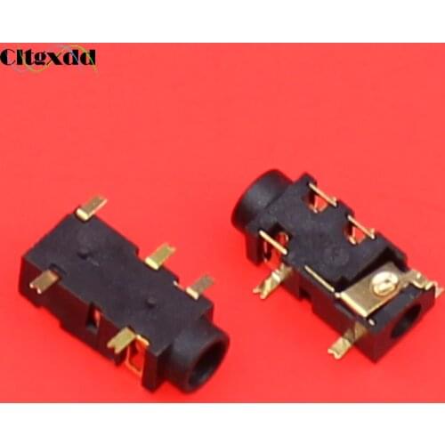 Cltgxdd 3.5mm Female Audio earhone jack interface Connector 5 Pin SMT SMD Headphone Socket PJ-327A