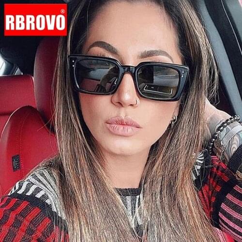 RBROVO Retro Women Sunglasses 2021 Sunglasses Women Vintage Glasses Brand Designer Sunglasses Women Luxury Gafas De Sol Mujer