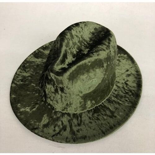 Casual New Winter Autumn Imitation Woolen Women Men Ladies Fedoras Top Jazz Hat European American Round Caps Bowler Hats