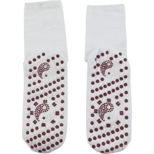 Tourmaline Far Infrared Comfortable Cotton Socks Foot Feet Massager Massage Stocking Healthy Gift