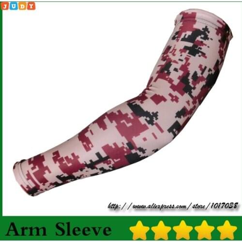 Hight quality USA Badger Mens polyester/spandex Camo Arm Sleeve Men and Youth Sizes