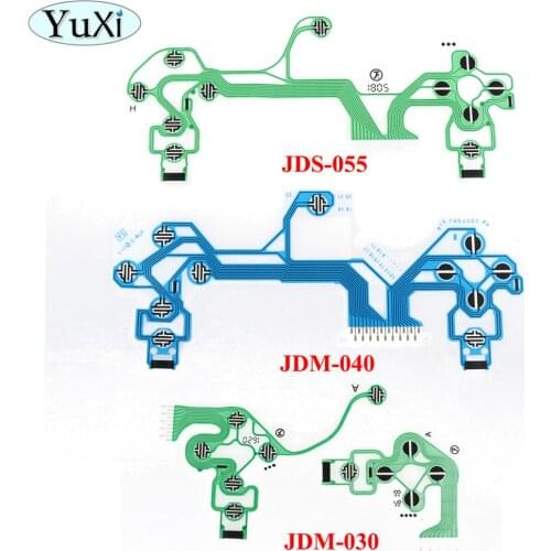 YuXi JDM-030 JDM-040 JDS-055 For PS4 controller conductive film flex cable high quality for ps4 joystick repair part