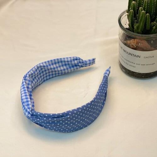 Houndstooth Bees Double Large Bow Hairbands For Women Hair Accessories For Girls Hair Band Hair Bows Hairband Headbands