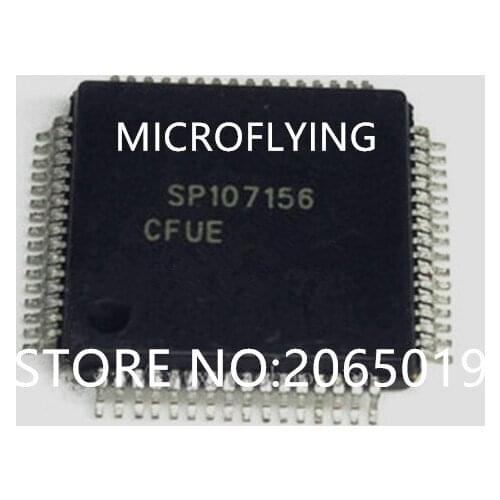 1-2-5PCS SP107156CFUE SP107156-CFUE SP107156 SP1O7156 QFP64