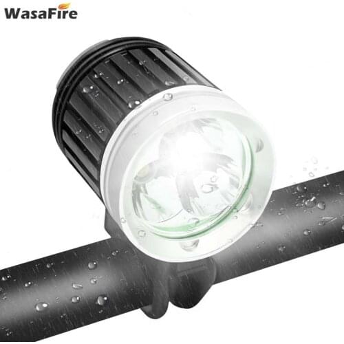 3*XML T6 LED Bicycle Light 4000 Lumens 3 Modes Cycling Headlight Bike Front Lamp Outdoor Night Riding Flashlight luz bicicleta