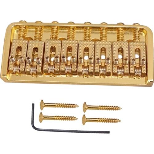 8 String Guitar Tail Bridge For Electric Guitar Parts Replacement 3 Color