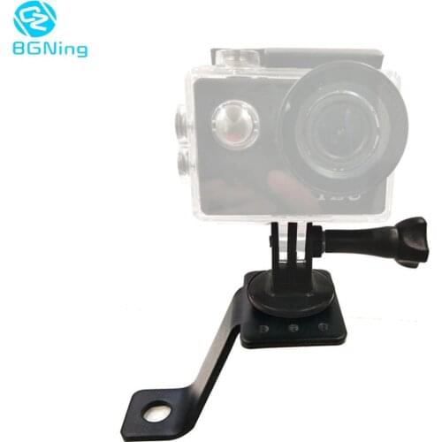 Aluminum 360 Rotate Bracket Mount Motorcycle Rearview Mirror Support Stand Holder for Gopro Hero 8 7 6 SJCAM EKEN /Yi 4K Riding
