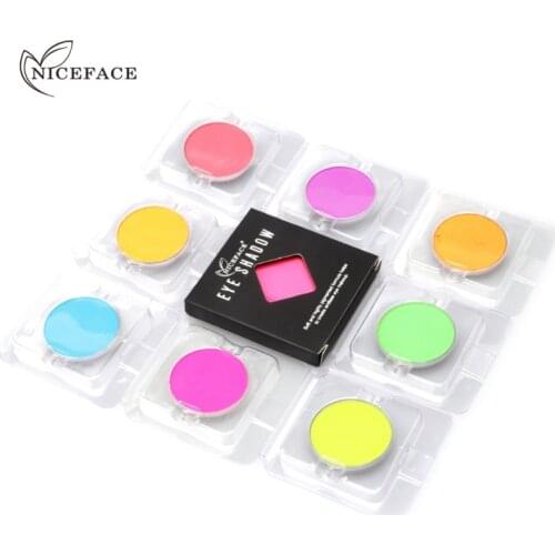Beauty Glazed 8 Colors Matte Eyeshadow Palette Fluorescent Highlighter Shadow Waterproof Eyeshadow Palette Eye-makeup