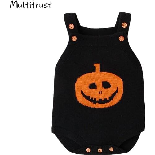 Halloween Baby Clothes Knit Baby Rompers Baby Girl Romper Baby Boys Jumpsuit Suspenders Overall Newnborn Infant Clothes