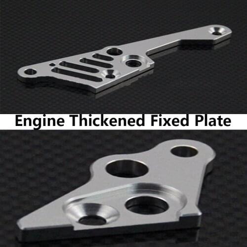 Engine Thickened Fixed Plate Group Fit for 1/5 GTB Racing HPI ROVAN ROFUN KM BAJA 5B 5T 5SC